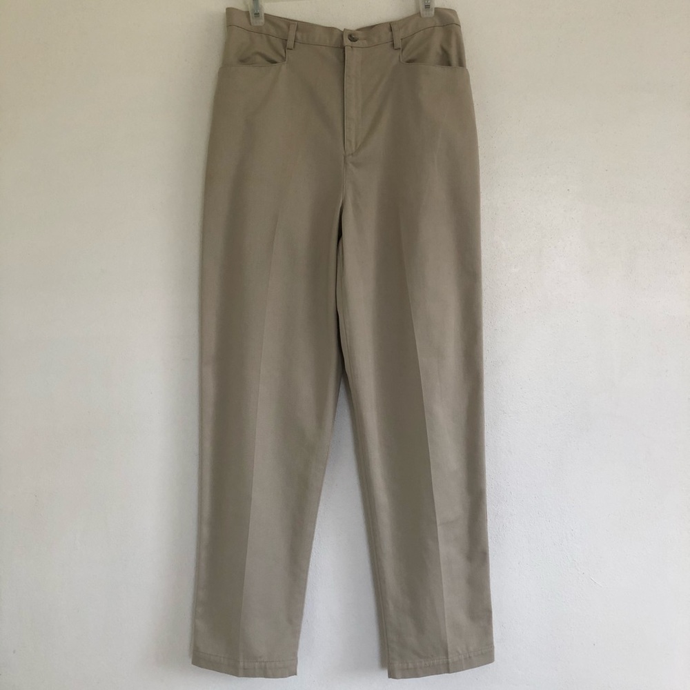 VTG Liz Claiborne Petite Cotton High Waist Pants